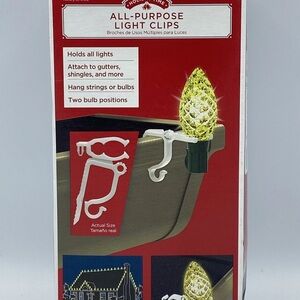 Holiday Time 80 Count All-Purpose Light Clips